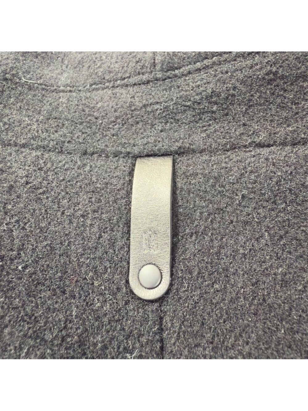 Mackage Dillon Black Wool Cashmere Blend Coat Medium - Picture 16 of 16